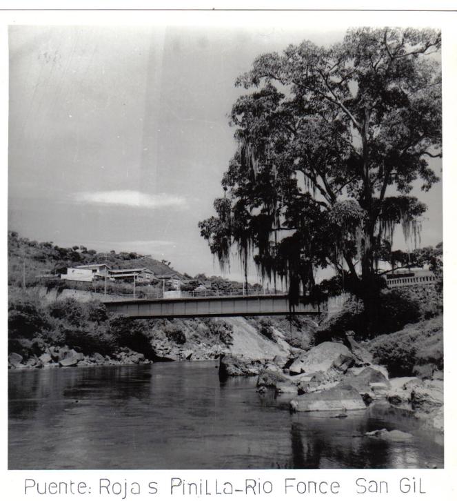 Puente Rojas Pinilla décadas 1950-60
